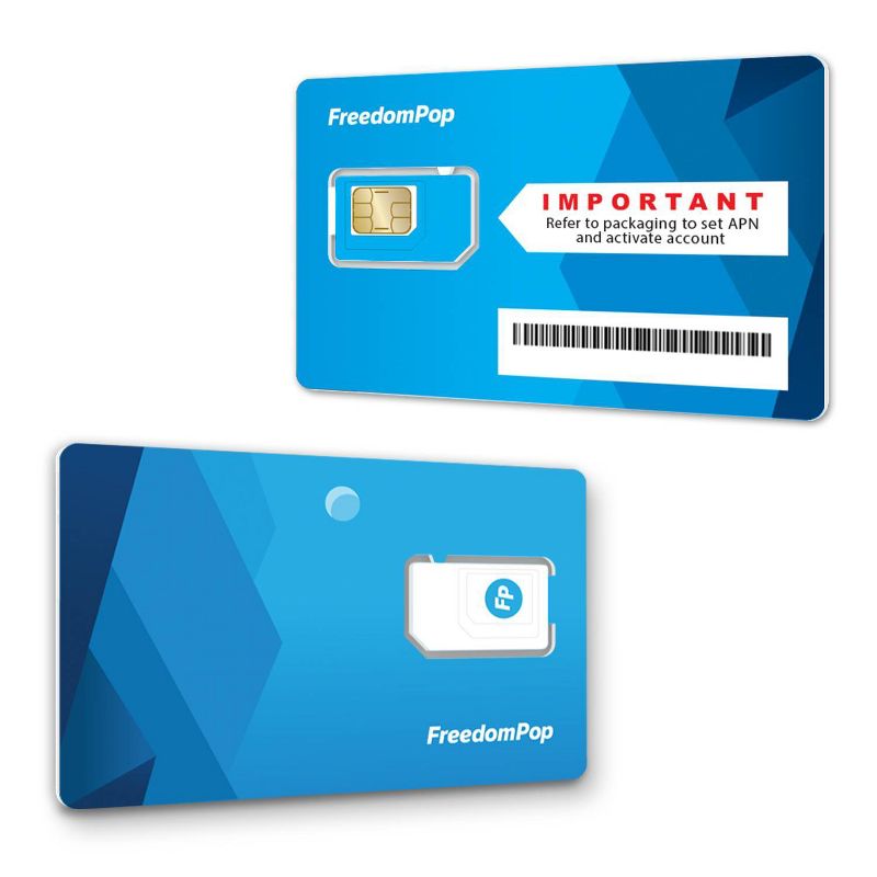 FreedomPop Prepaid 3-Month (1GB) - $25