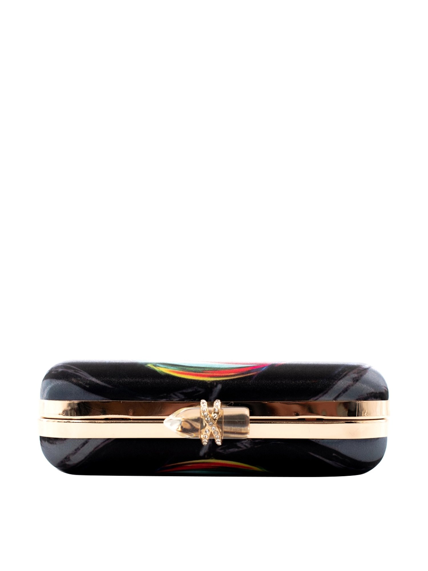 Sugarcrush Multicolor Satin Clutch