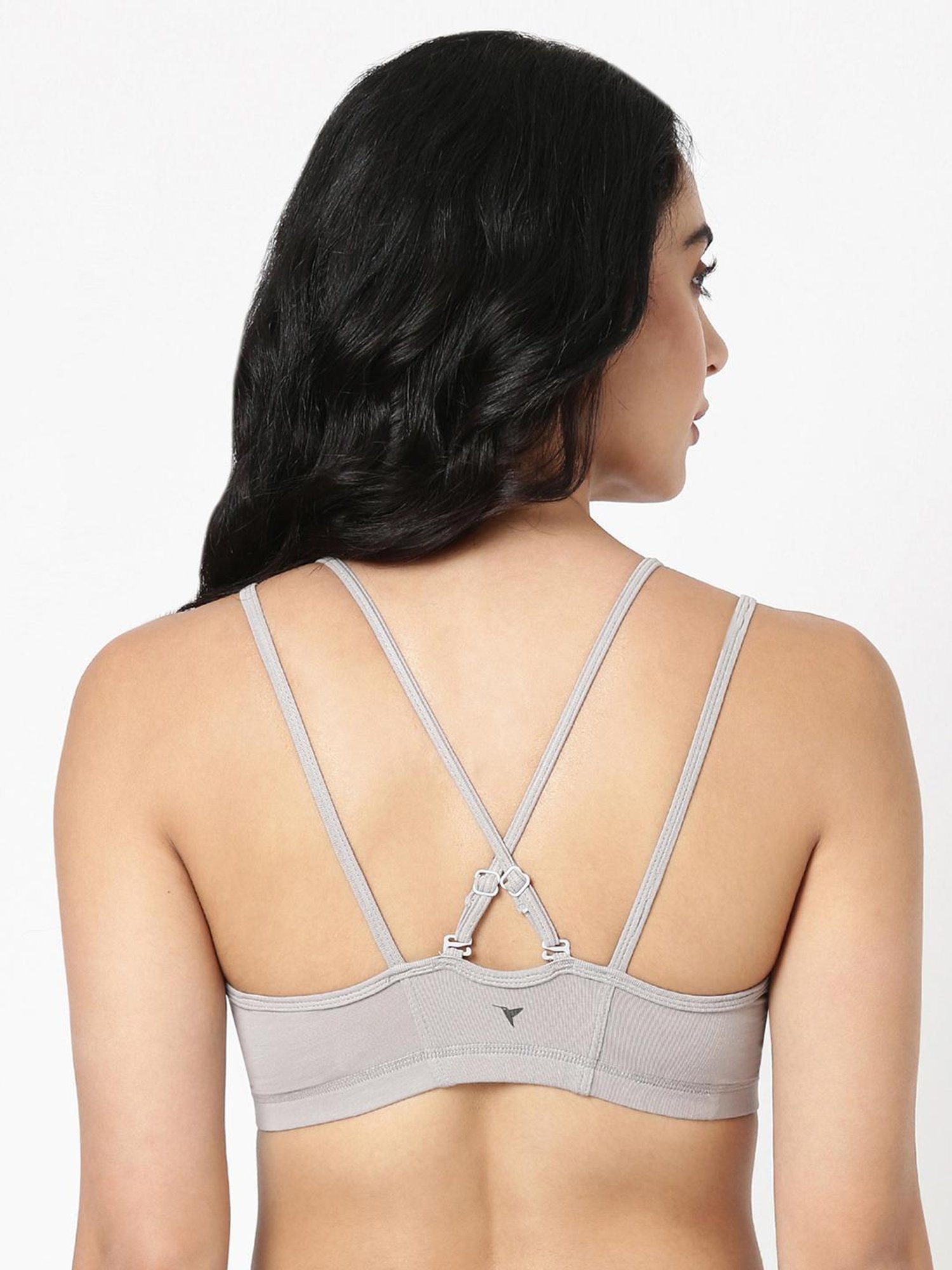 BLOSSOM Grey Full Coverage Beginners Bra