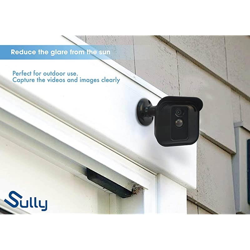 Hard Case for Blink XT 2 Camera wMount Bracket Black 2 pcs Blink XT Covers wGlarereducing Hood Blink XT Camera Cover Case NOT for 2020 New Blink IndoorOutdoor Cam by