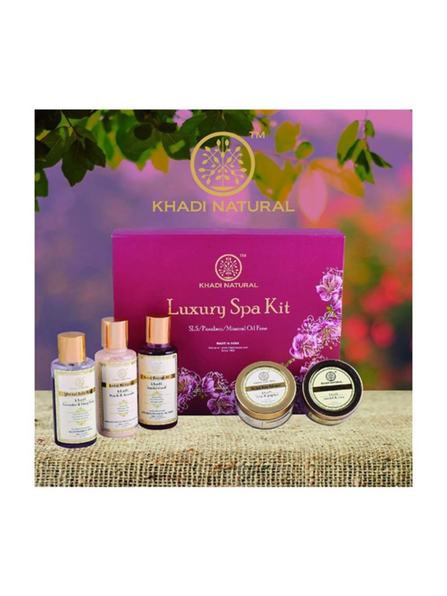 Khadi Natural Herbal Luxury Spa Kit - 500 gm