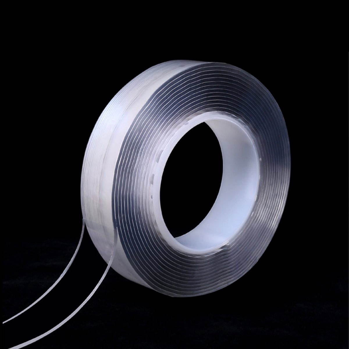 Nano Magic Tape Double Sided Adhesive Tape Sticker Traceless PU Waterproof Super Sticky Gripping Pad 1/3/5M 1M