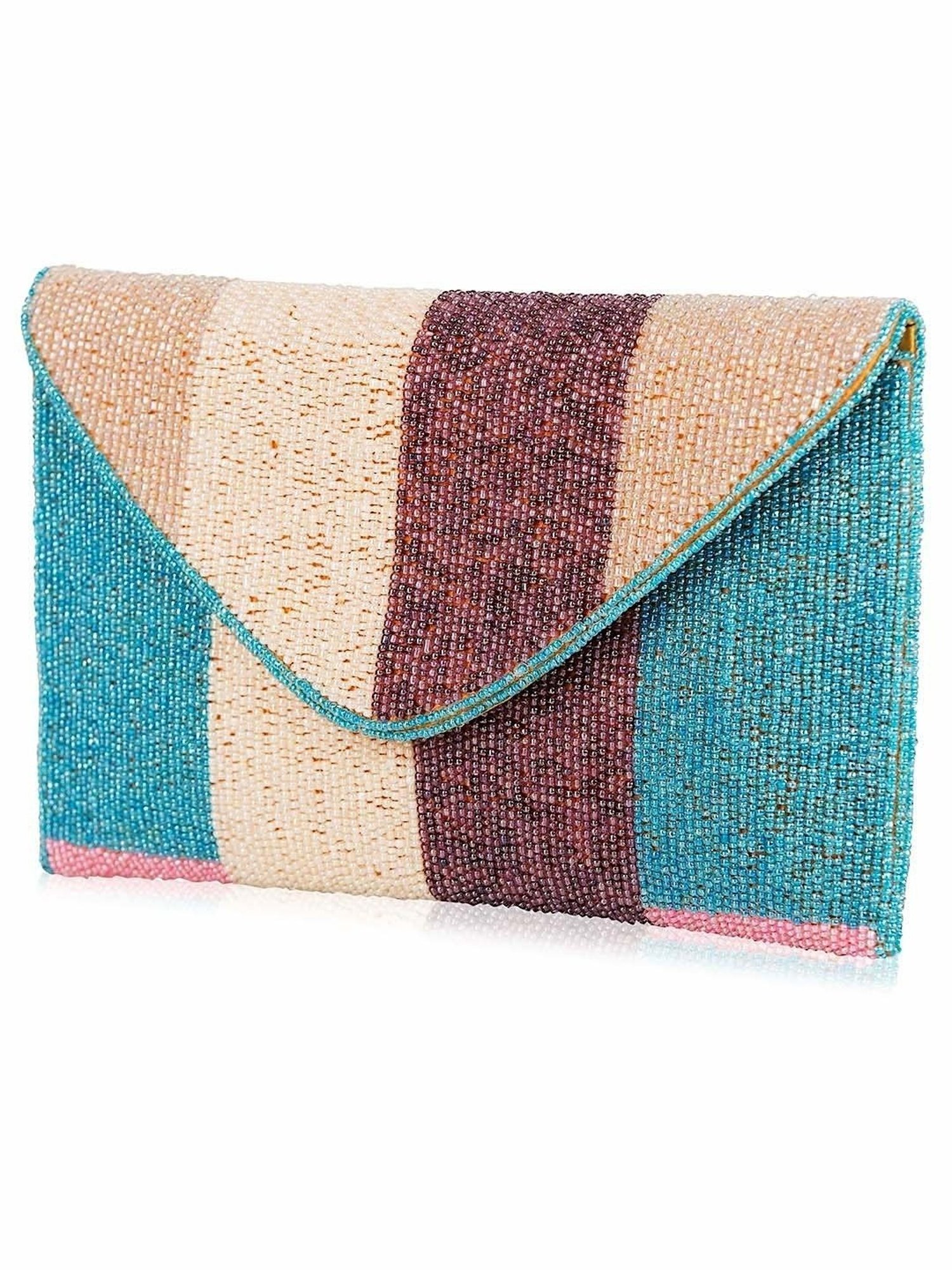 Tarini Nirula Multicolor Embellished Small Pouch