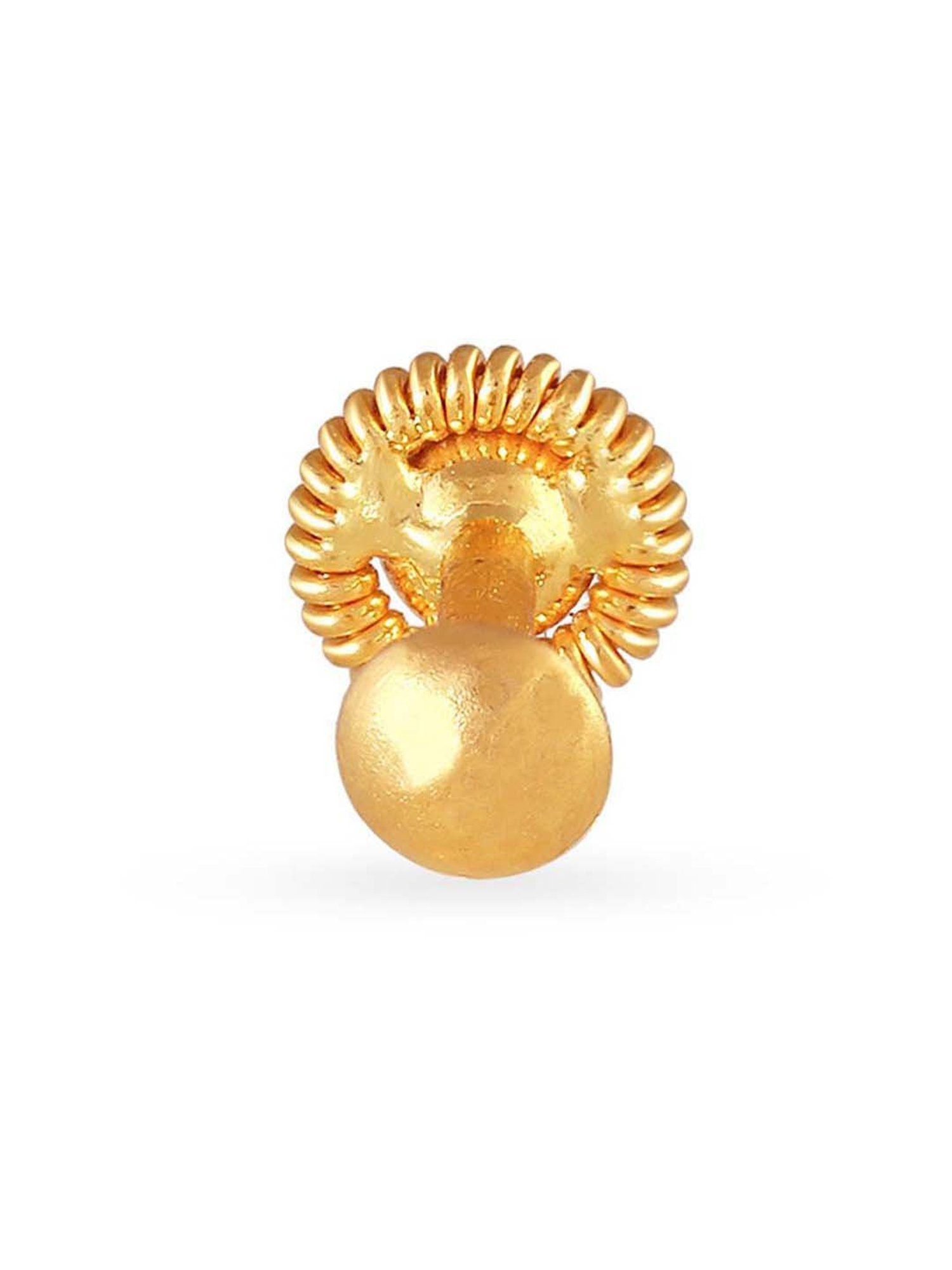 Malabar Gold and Diamonds 22 kt Gold Nosepin