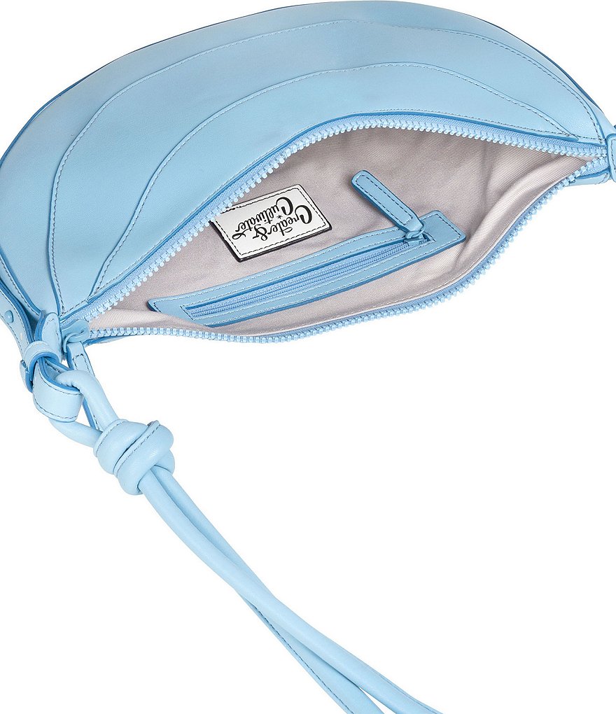 COACH Originals Swinger Nylon and Pebble Leather Shoulder Bag