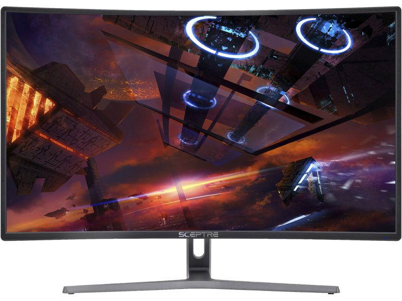 SCEPTRE C275B-144R Black 27" HDMI Widescreen 1920 x 1080 FHD 144Hz 1800R Curved Monitor 250 cd/m2 20000:1, US Warranty