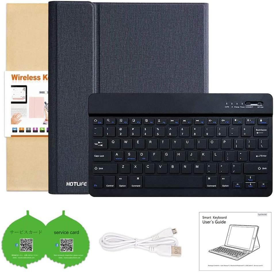 Keyboard Case for iPad Pro 12.9 4th Generation 2020(Model:A2229/A2069/A2032/A2233)-iPad 3rd Gen 2018 (Model Number: A1876/A2014/A1895)- iPad Pro 12.9 Wireless Keyboard Case with Pencil Holder