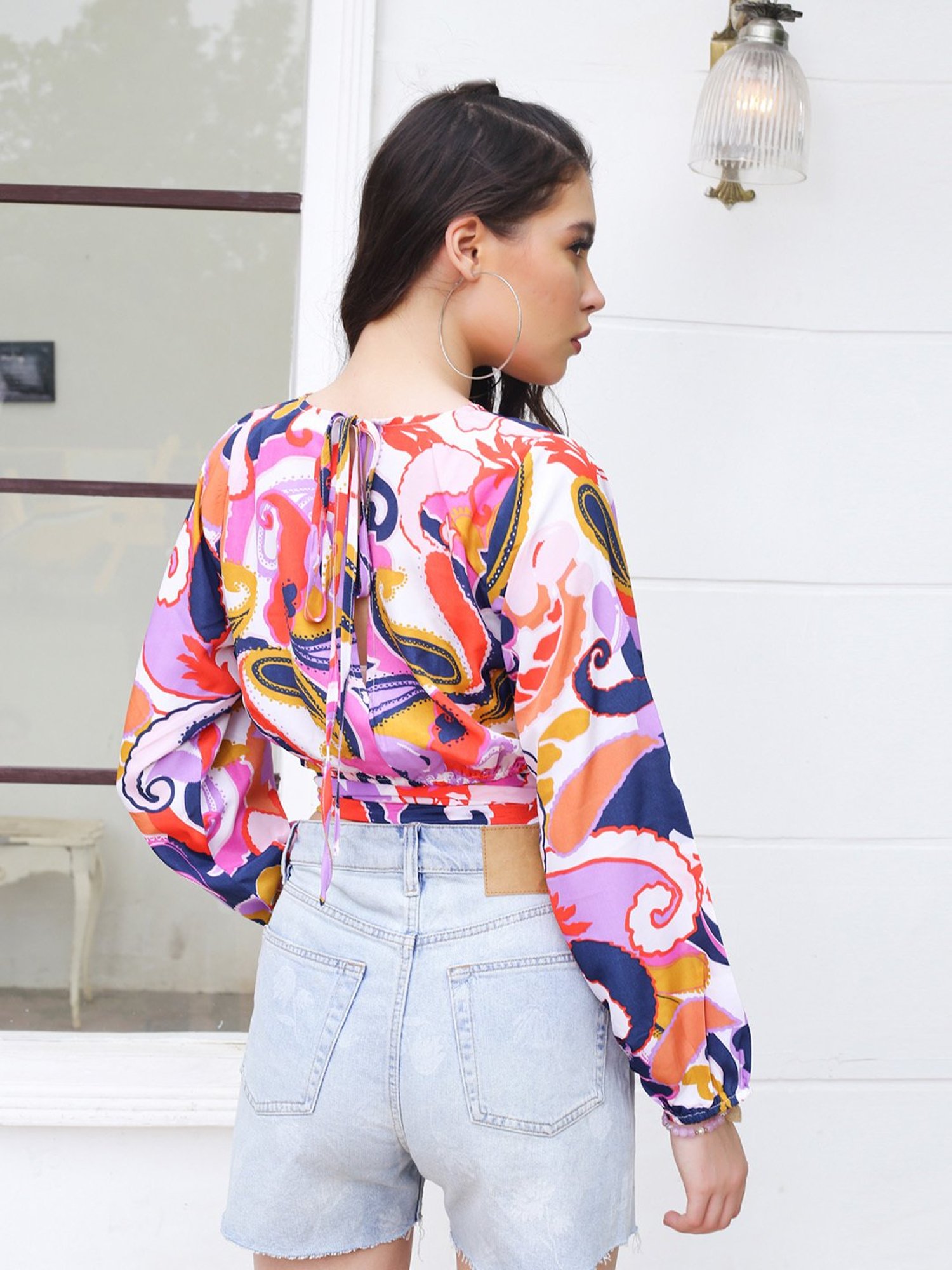 Sera Multicolor Printed Top