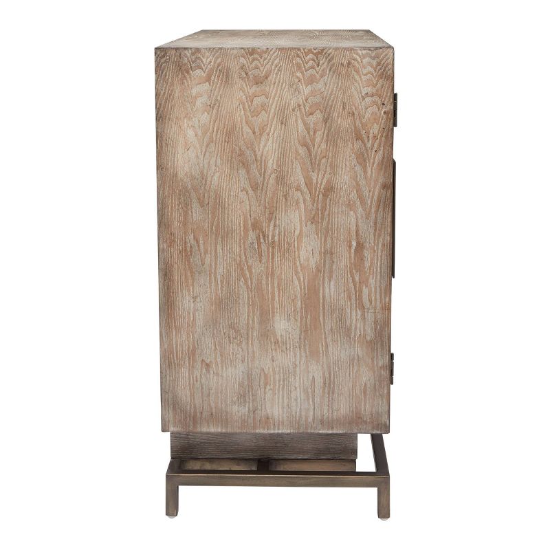 Haven Storage Cabinet Driftwood - OSP Home Furnishings