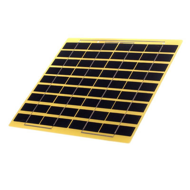 Universal 5W 18V 270mA Solar Panel Glass Fiber Module Charger Solar Cell