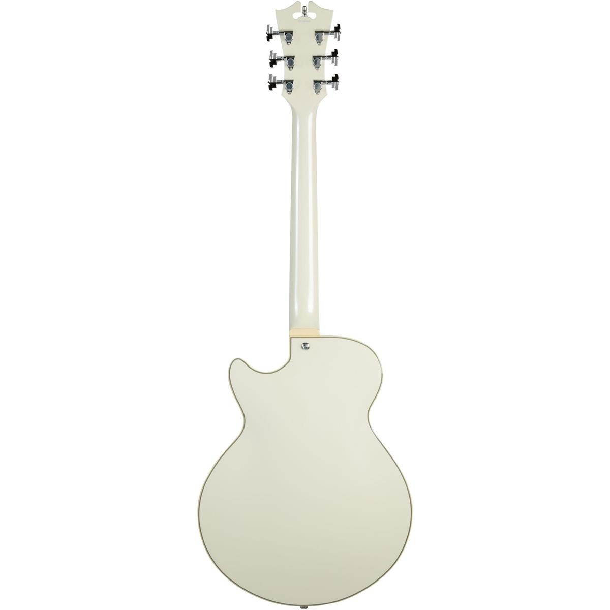 D'Angelico Guitars Premier SS Electric Guitar with Stopbar, Champagne