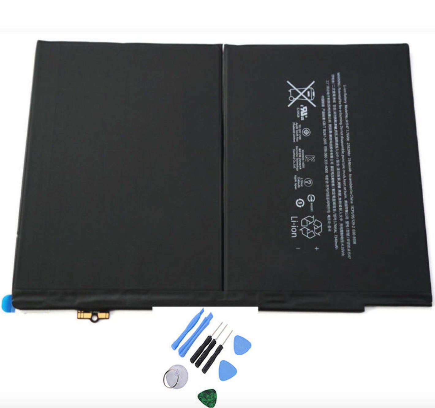 OEM Internal 3.76V A1547 A1566 A1567 Battery 7340mAh for Apple iPad Air 2 Tools