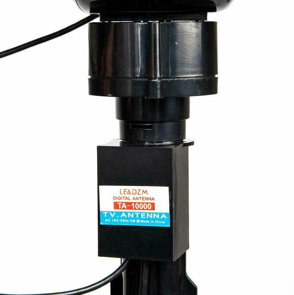 990 Mile 4K Outdoor Amplified TV Antenna Digital Signal HD 3D UHF/VHF Rotation