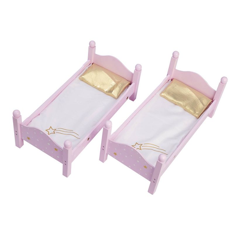 Olivia's Little World - Twinkle Stars Princess 18" Doll Double Bunk Bed
