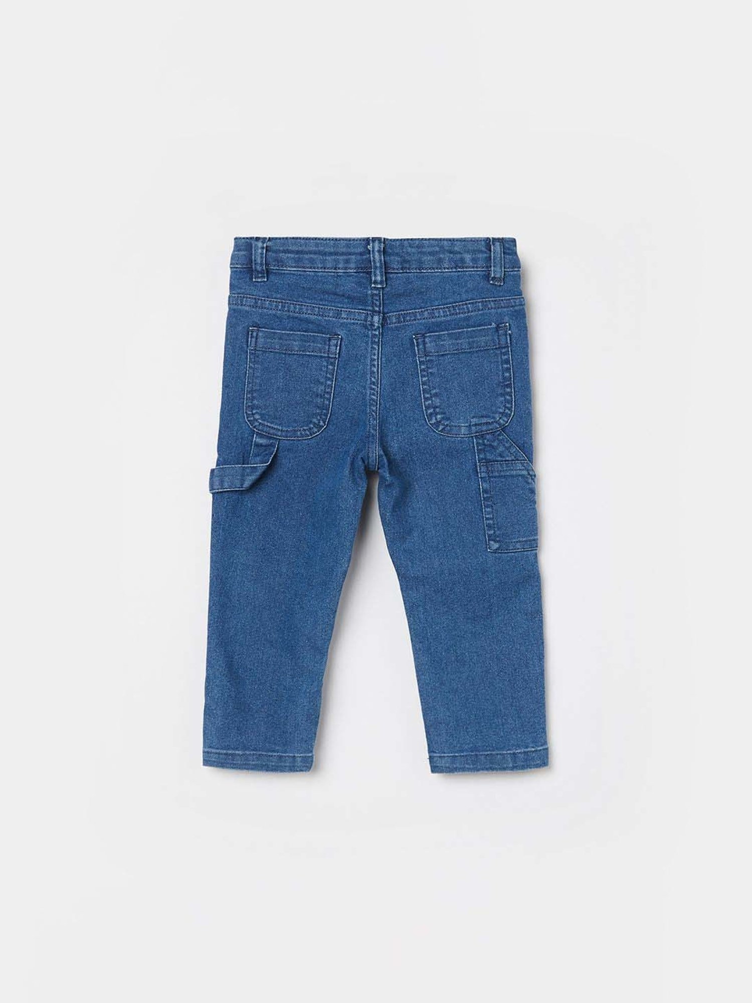Juniors by Lifestyle Boys Blue Cotton Printed Jeans
