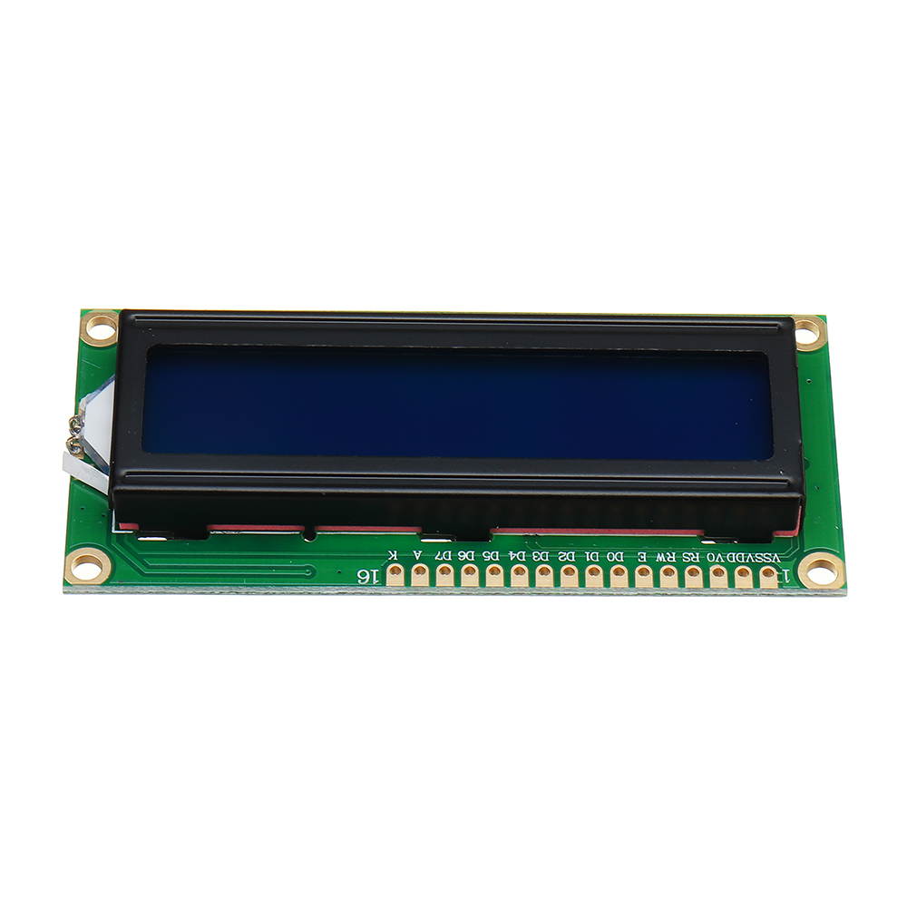 10Pcs 1602 Character LCD Display Module Blue Backlight for Arduino - products that work with official Arduino boards