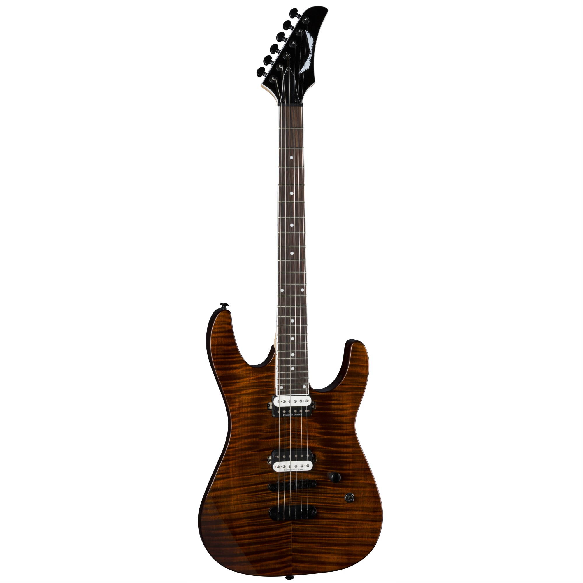 Dean Modern 24 Select Flame Maple Top Electric Guitar Tiger Eye