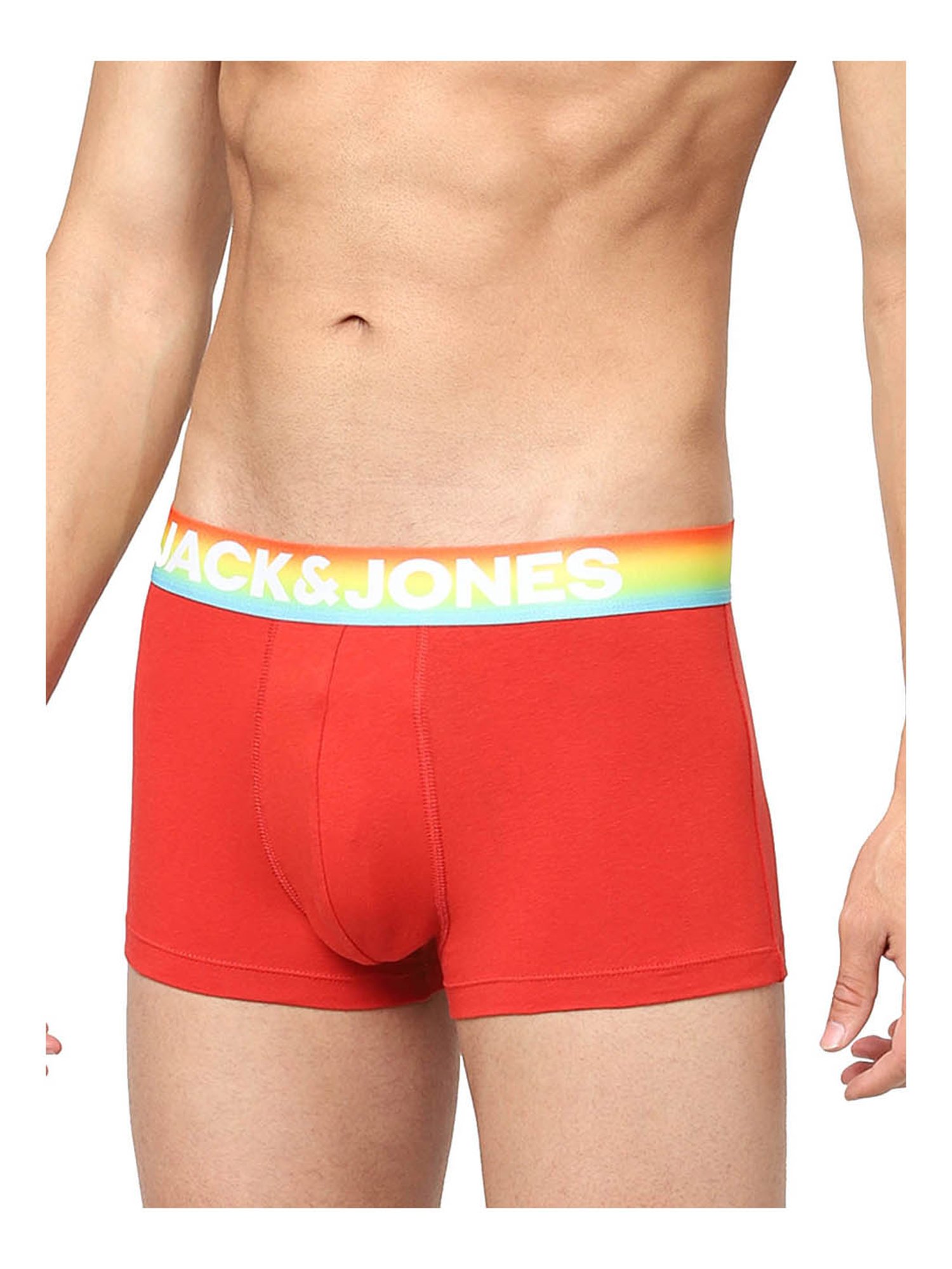 Jack & Jones Pompeian Red Regular Fit Trunks