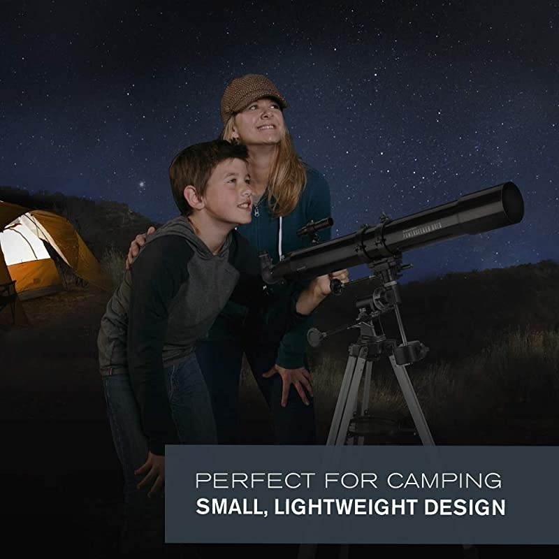 PowerSeeker 80EQ Telescope Manual German Equatorial Telescope for Beginners Compact and Portable BONUS Astronomy Software Package 80mm Aperture