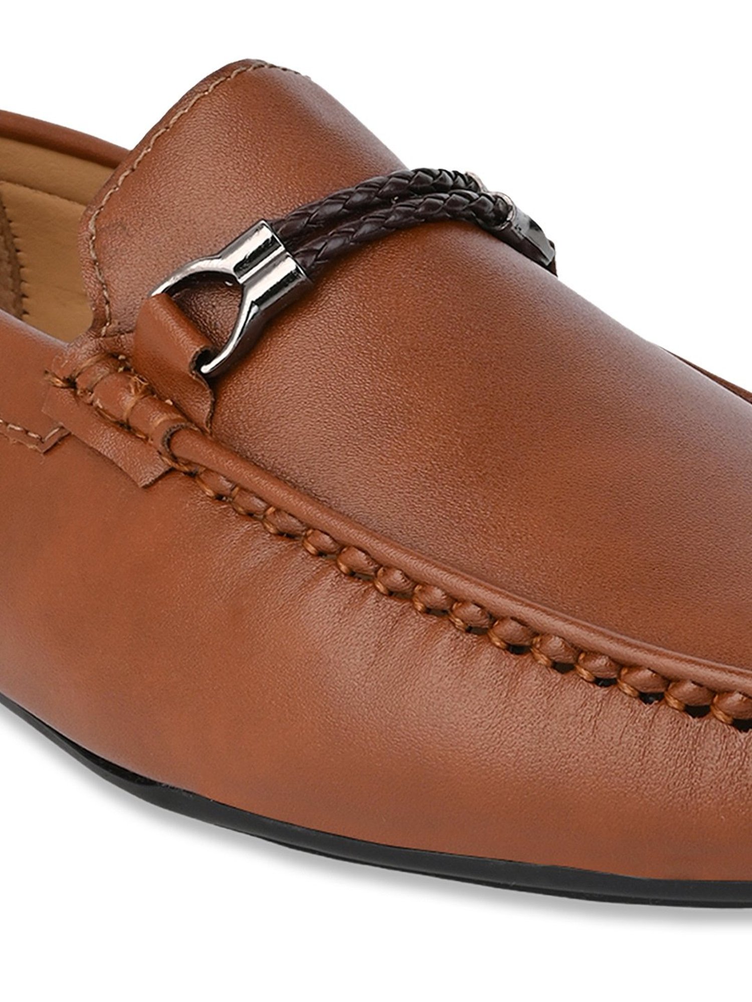 Alberto Torresi Men's Burnish Tan Casual Loafers