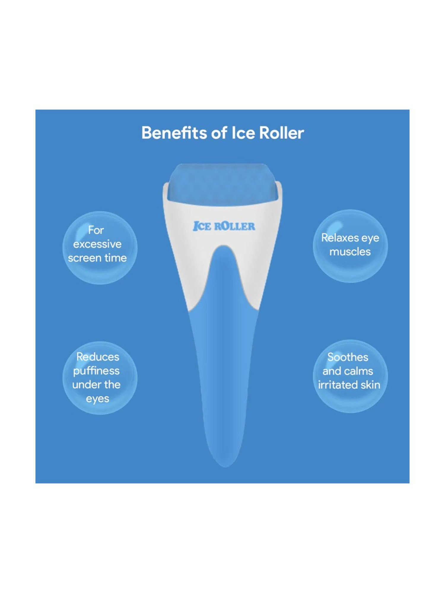 House of Beauty Blue Ice Roller - 187 gm