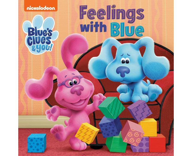 Feelings with Blue (Blue's Clues & You) - (Board Book)