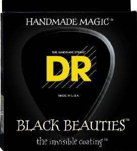 DR Strings BKE-10 Extra Life Black Beauties Coated Electric Guitar Strings
