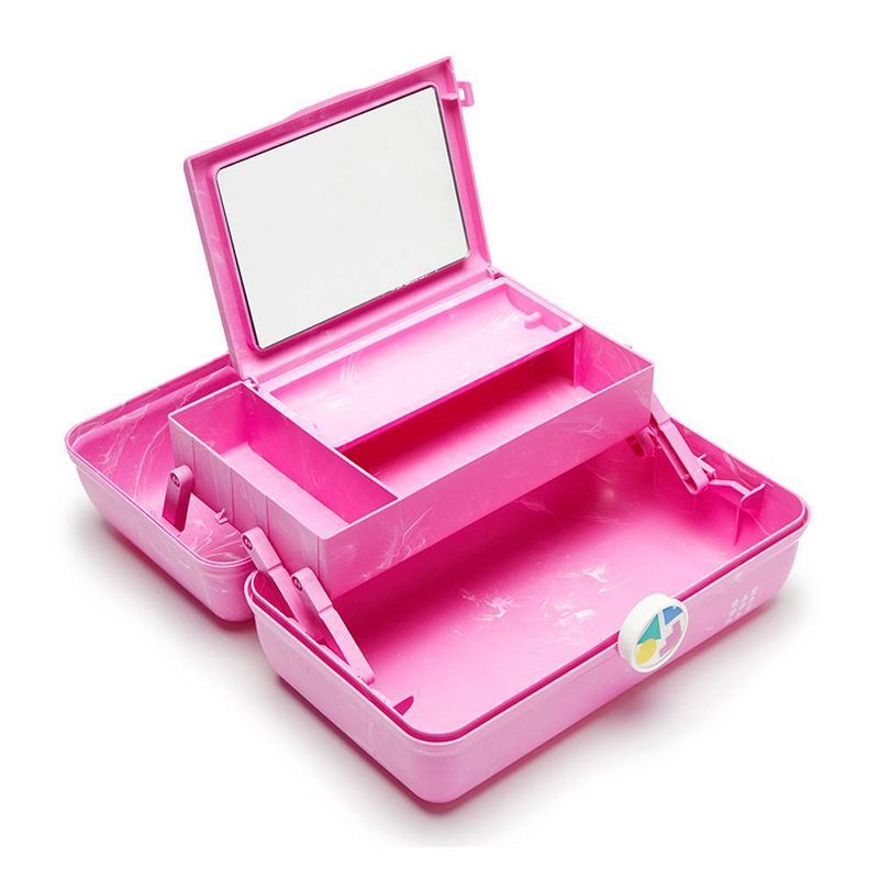 Caboodles On the Go Girl Cosmetic Bag - Pink Marble