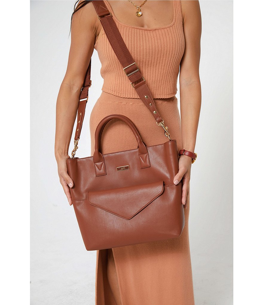 Ju-Ju-Be Eco Leather Zip Top Tote Bag