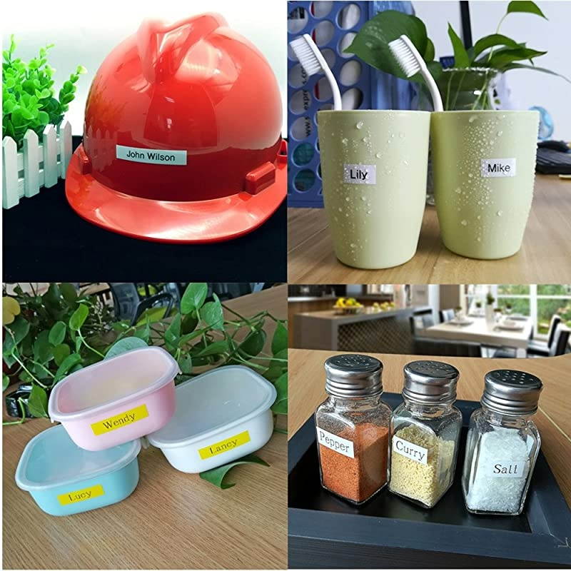 5PK 12 inch Maker Tape Compatible with Brother PTouch TZ TZe231 TZe 231 Standard Laminated Cassette TZo231 Black on White 12mm 047x262 Feet 8m