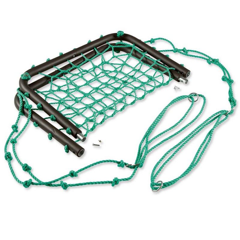 HearthSong Deluxe Platform Tree Swing for Kids with Nylon Rope and Padded Steel Frame