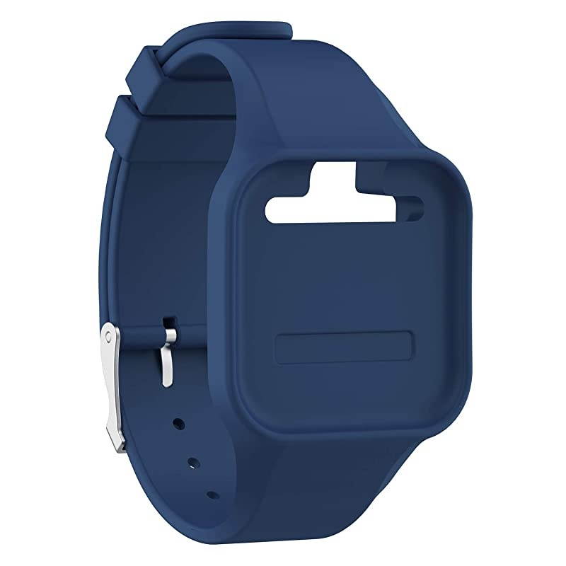 Accessory Wristband Replacement for Voice for Voice 2 for Voice + Golf GPS RangefinderSoft Silicone Band for Voice Golf Watch Series Night Blue
