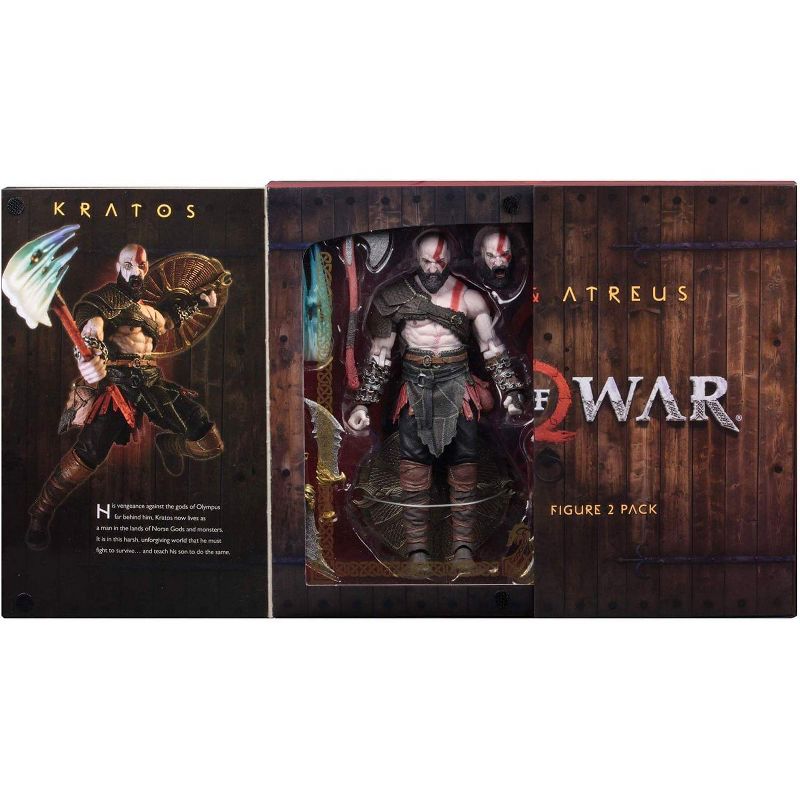 Neca God of War 2018 Ultimate Kratos & Atreus 7 Inch Scale Action Figure 2 Pack