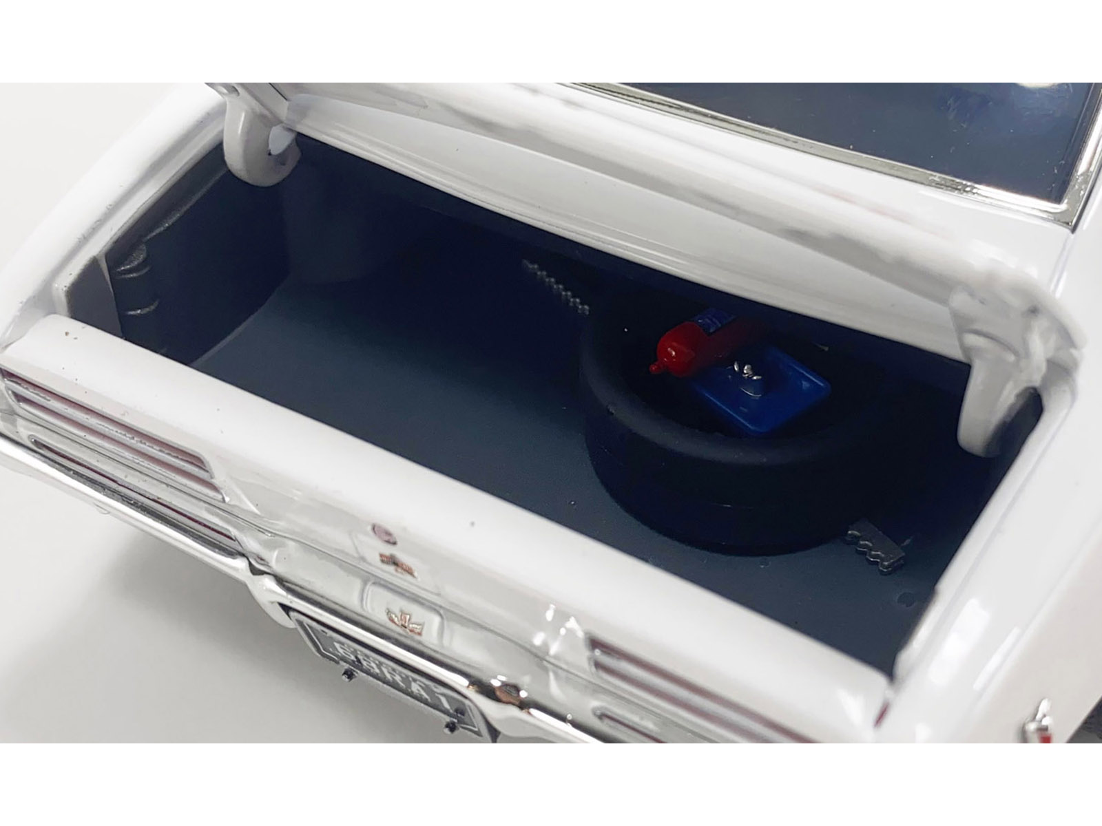 1968 Pontiac Firebird "First Ram Air II" White Limited Edition to 400 pieces Worldwide 1/18 Diecast Model Car by ACME