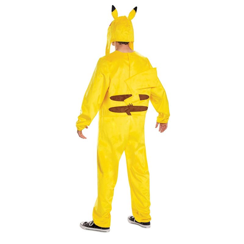Adult Pokemon Pikachu Deluxe Halloween Costume One Size