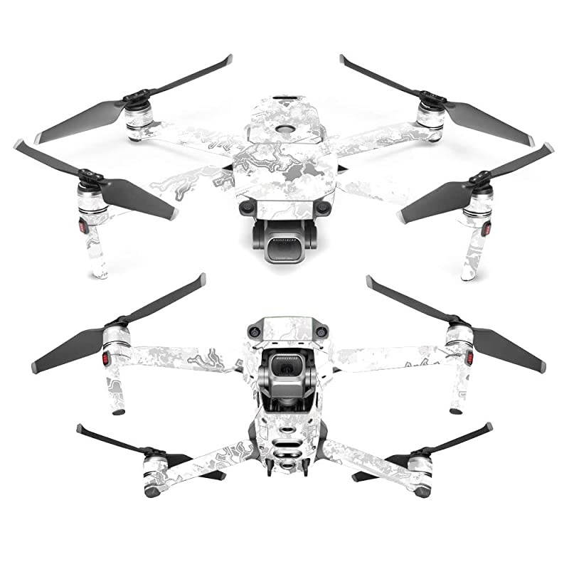 Skin Compatible with DJI Mavic 2 Pro or Zoom Viper Snow | Protective Durable and Unique Vinyl Decal wrap Cover | Easy to Apply Remove and Change Styles | Made in The USA