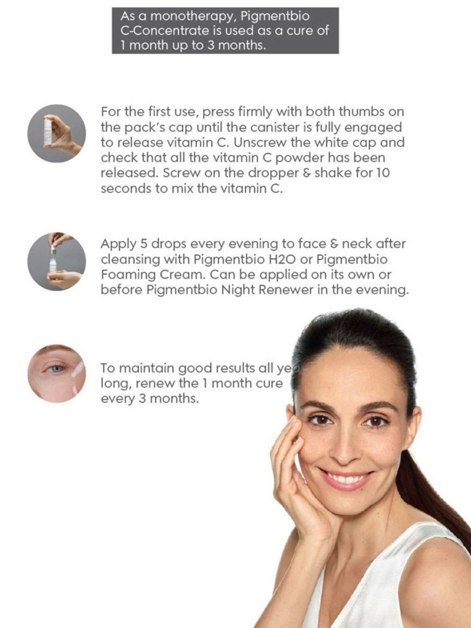 Bioderma Pigmentbio C- Concentrate Brightening Cream Corrector - 15 ml