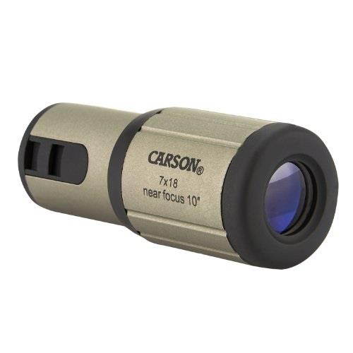 Carson CloseUp 7x18mm Close-Focus Monocular (CF-718)