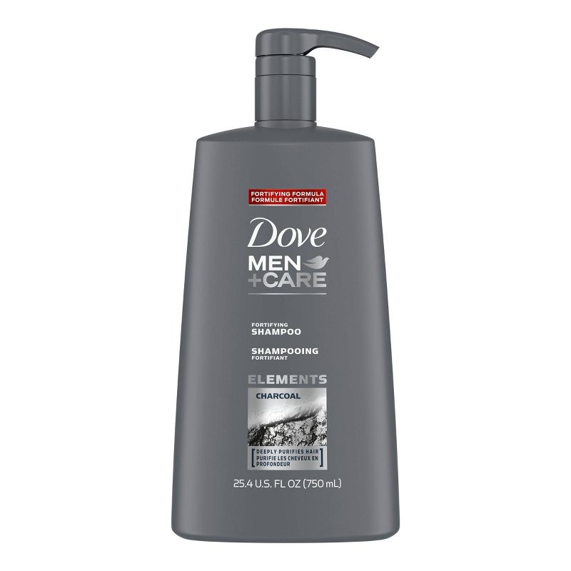 Dove Men + Care Elements Charcoal Fortifying Deep Cleanse Shampoo - 25.4 fl oz