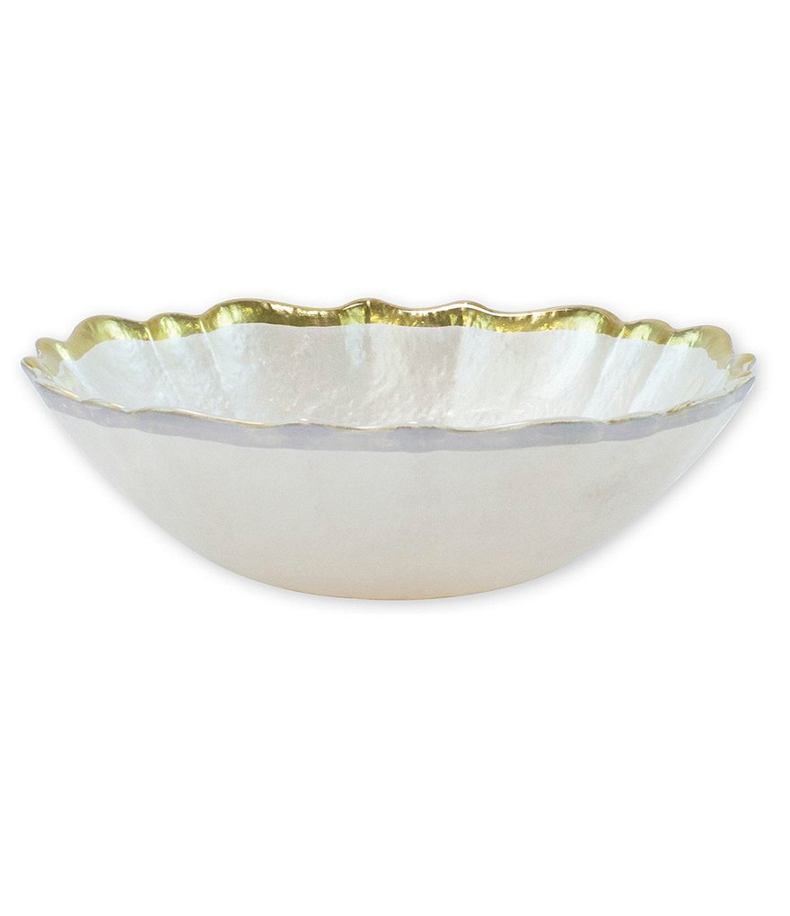 VIETRI Baroque Glass Small Bowl