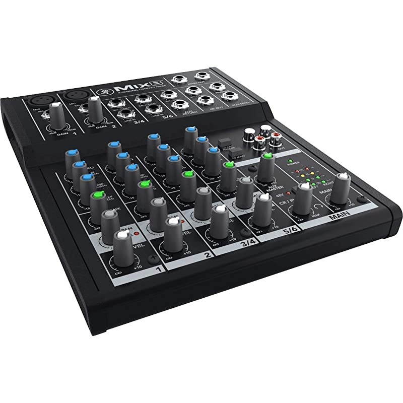 Mix Series, 8-Channel Compact Mixer with Studio-Level Audio Quality (Mix8)