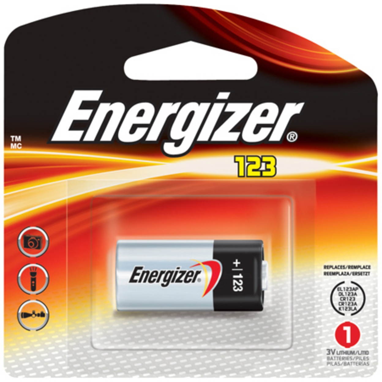 Energizer 123 Lithium Battery