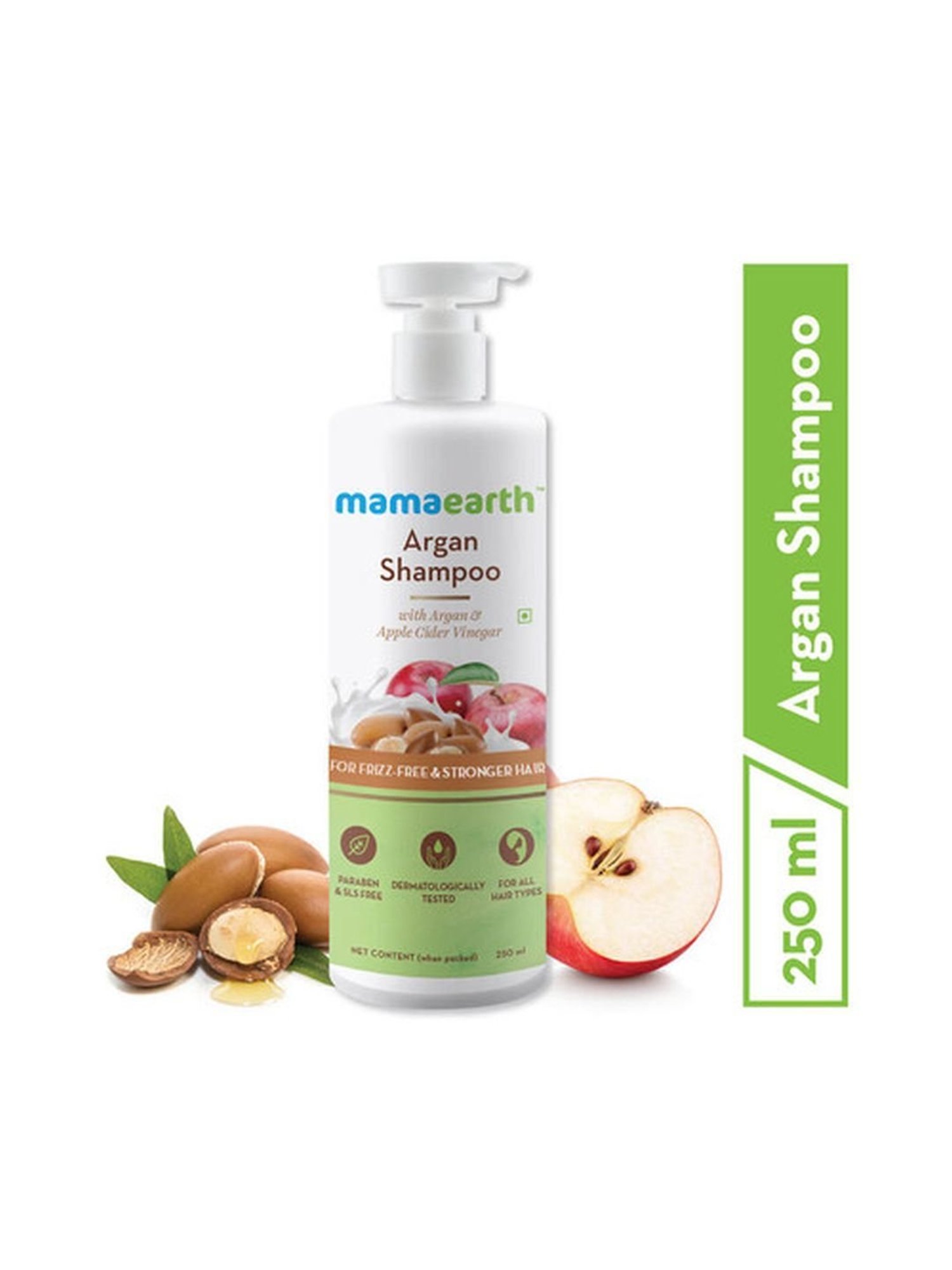 Mamaearth Argan & Apple Cider Vinegar Shampoo - 250 ml