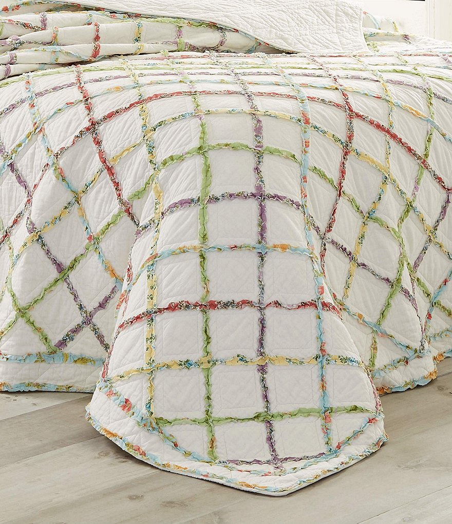 Laura Ashley Ruffled Garden Quilt