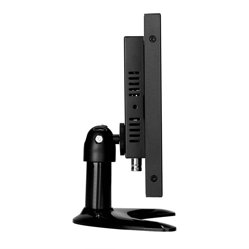 10 Inch IPS CCTV Monitor HDMI Display, EYOYO 1080x600 HD Portable LCD Monitors Screen with HDMI/AV/VGA/USB/BNC Input for PC/DVR/DVD/Home Office Surveillance Secure System Built-in Dual Speakers