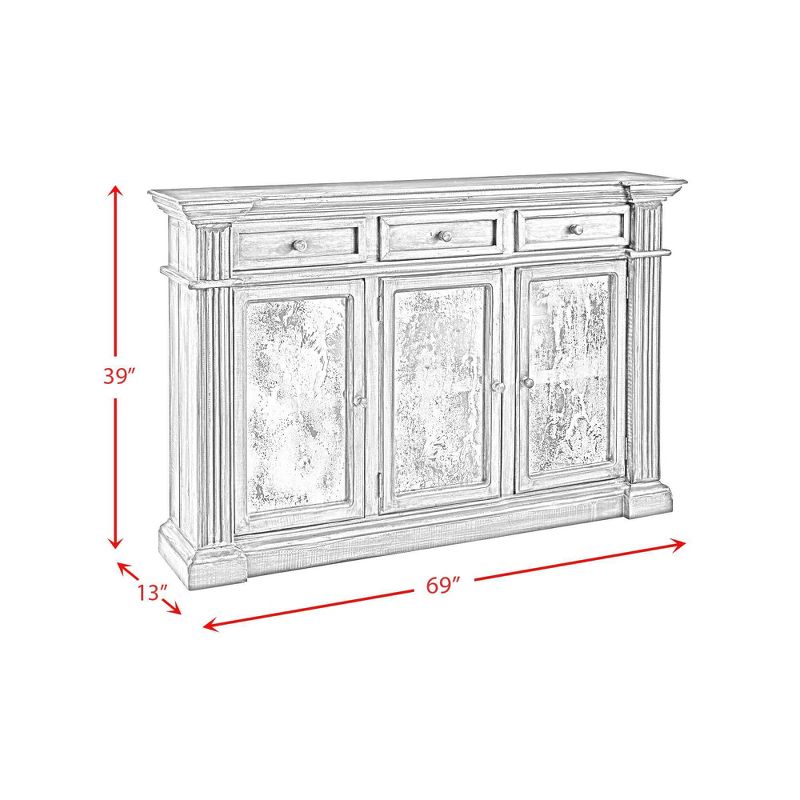 Paisley Console Aqua - Picket House Furnishings