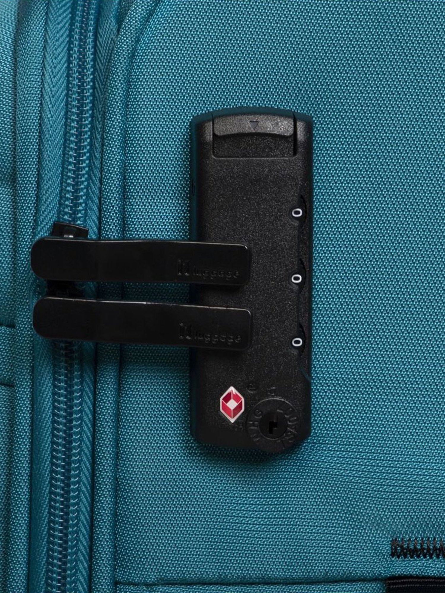 it luggage Census Grey Set of 3-28, 24 & 20 inches Soft Case Luggage Trolley with TSA Lock