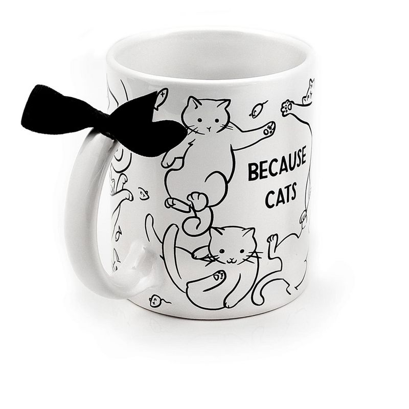 Underground Toys Because Cats Coffee Mug