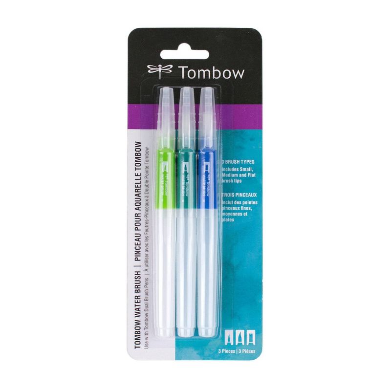 Tombow 3ct Water Brush Set
