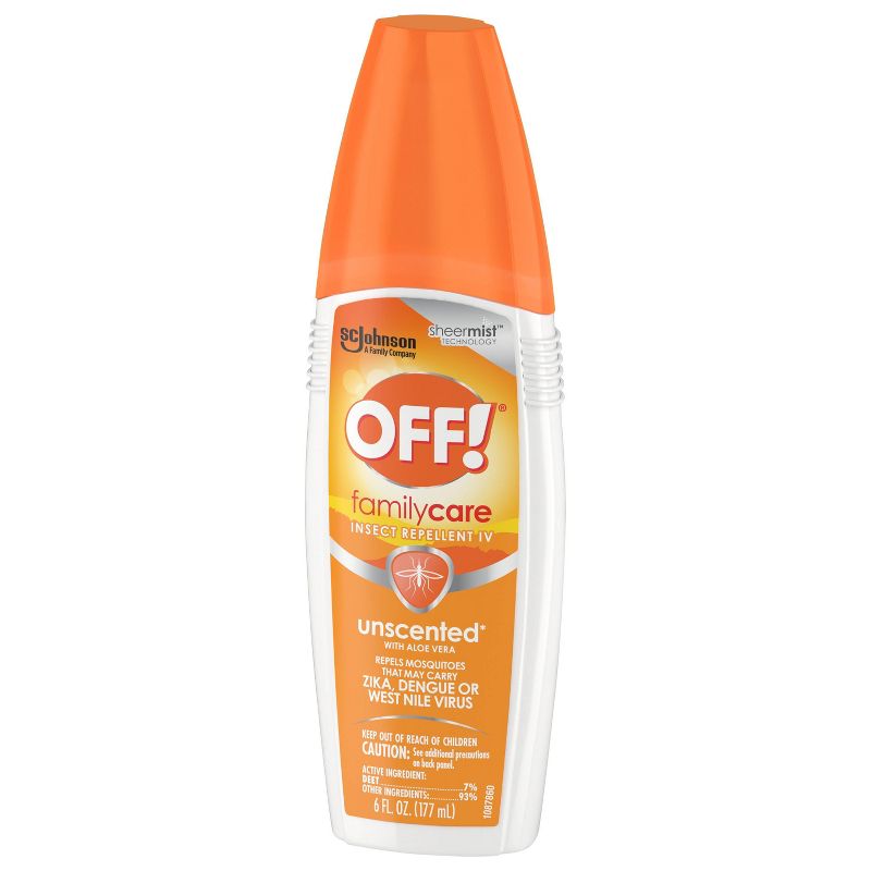 OFF! 6oz FamilyCare Insect Repellent Unscented